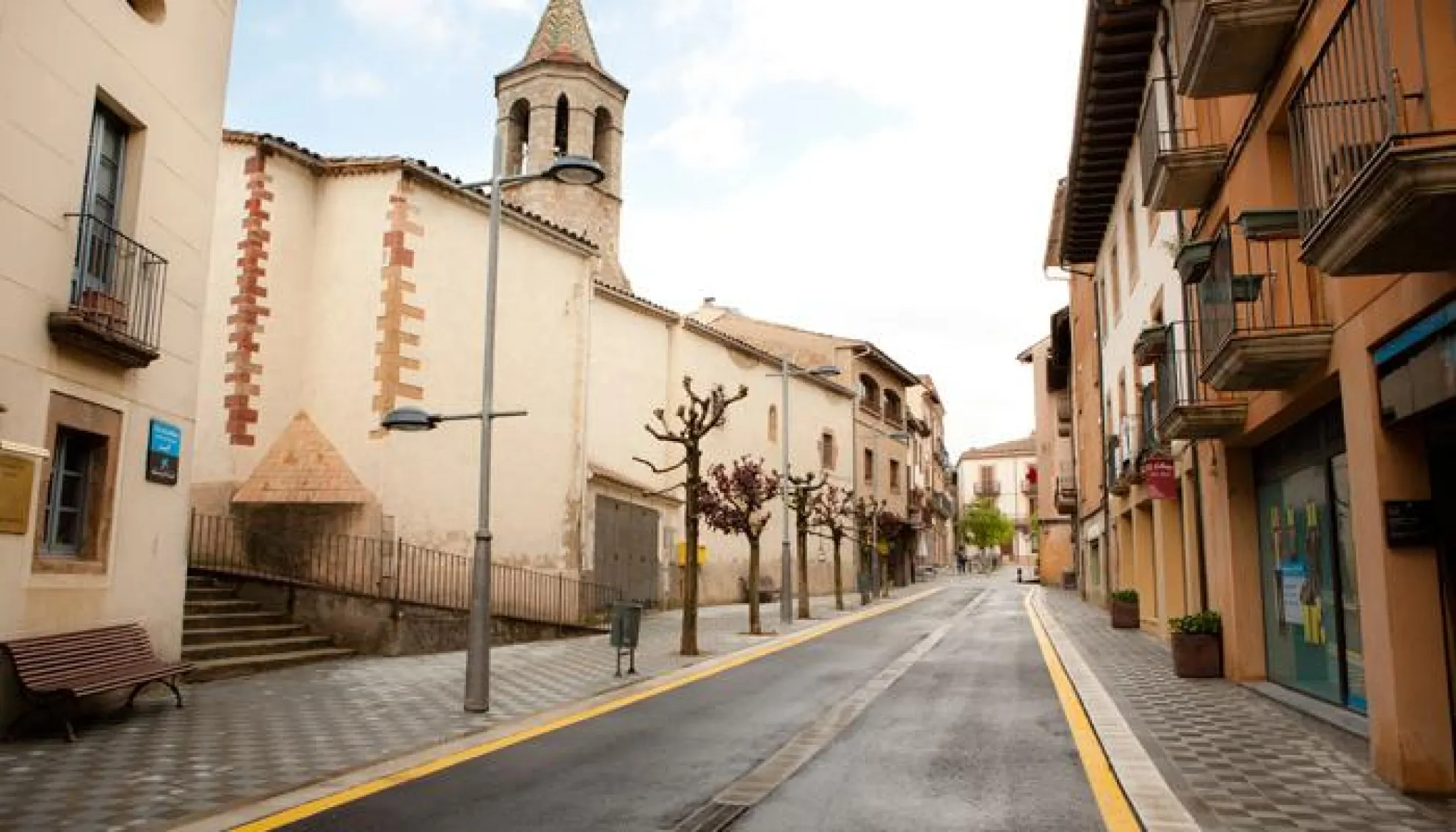 Carrer Pare Claret a Viladrau